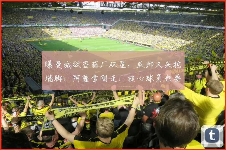曝曼城欲签药厂双星，瓜帅又来挖墙脚，阿隆索刚走，核心球员也要被挖空